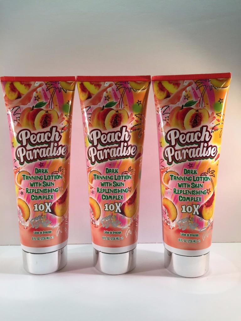 Fiesta Sun PEACH PARADISE 10X Dark Tanning Lotion Tan Indoor Tanning
