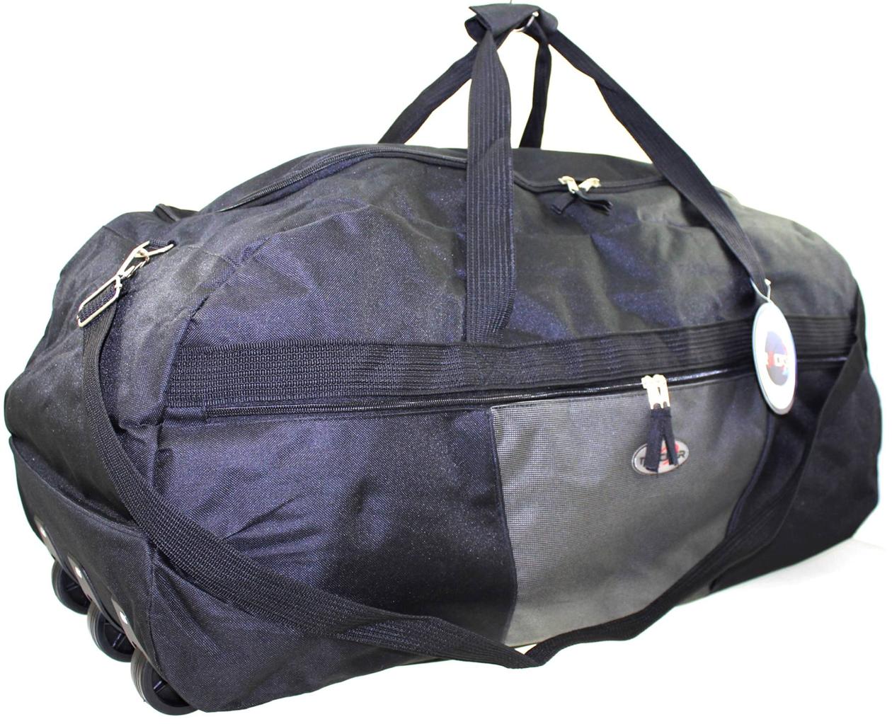 Extra Large 33&quot; Inches Travel Luggage Wheeled Trolley Holdall Case Duffle Bag | eBay