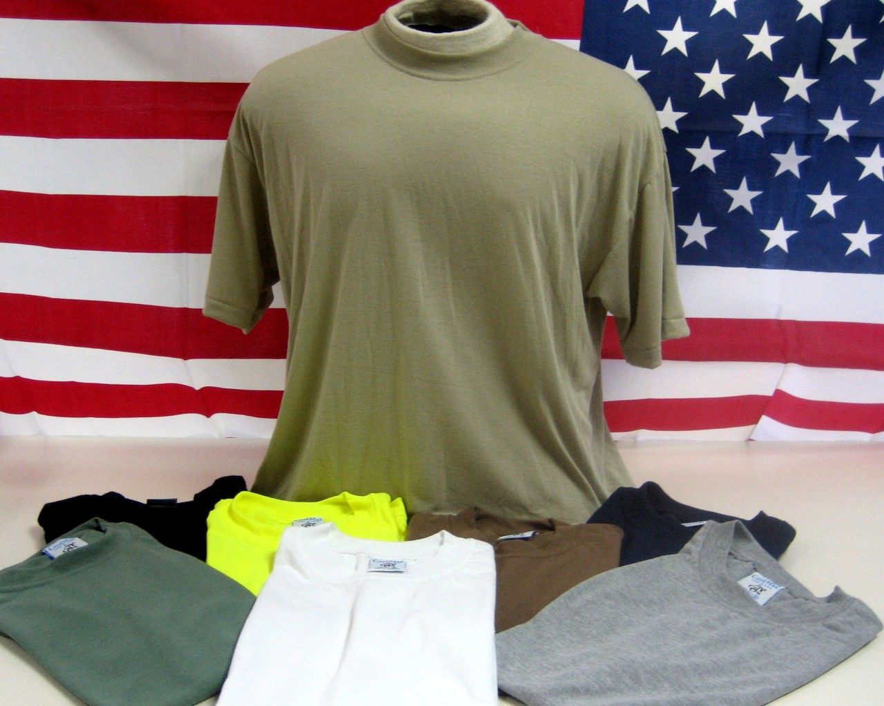 Coolmax Extreme Adult Short Sleeve No Sweat lightweight Tee. Made in USA - Picture 5 of 8