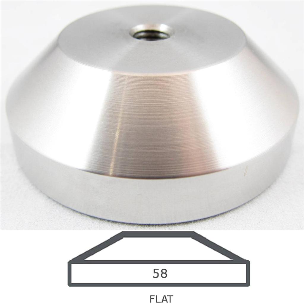 Concept Art JoeFrex Tamper Base Own Custom Tamper 58mm Flat / Convex