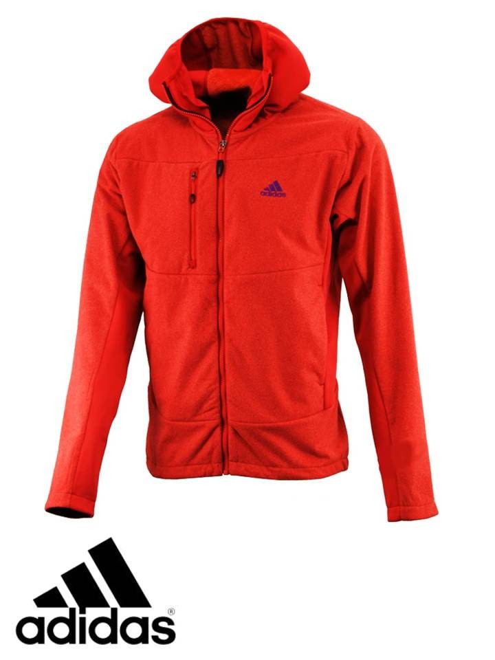 ♥ New ADIDAS Mens Red Zip Up Fleece Hoodie Jacket♥ SXXL♥ eBay