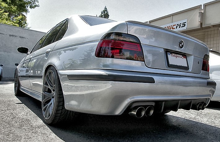 Bmw e39 m5 carbon fiber rear diffuser #5