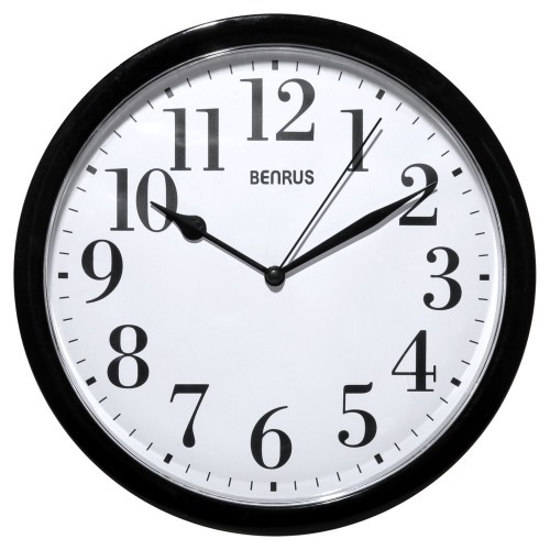 Benrus Black and White Wall Clocks(Black or White Trim ...