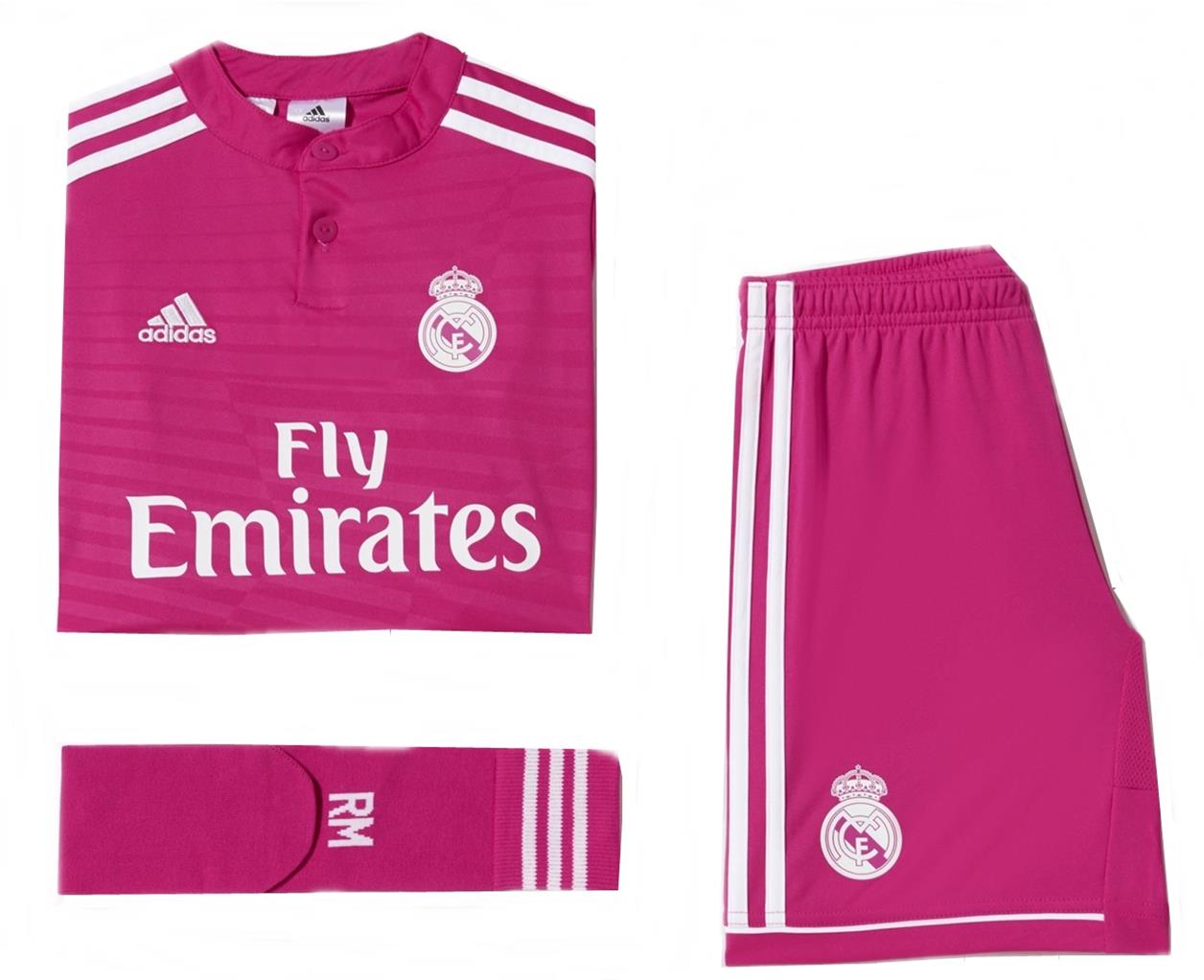 real madrid pink kit