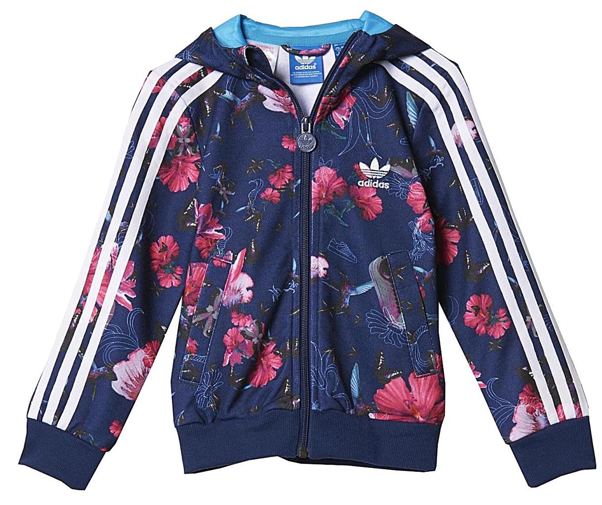 adidas flower girl track jacket