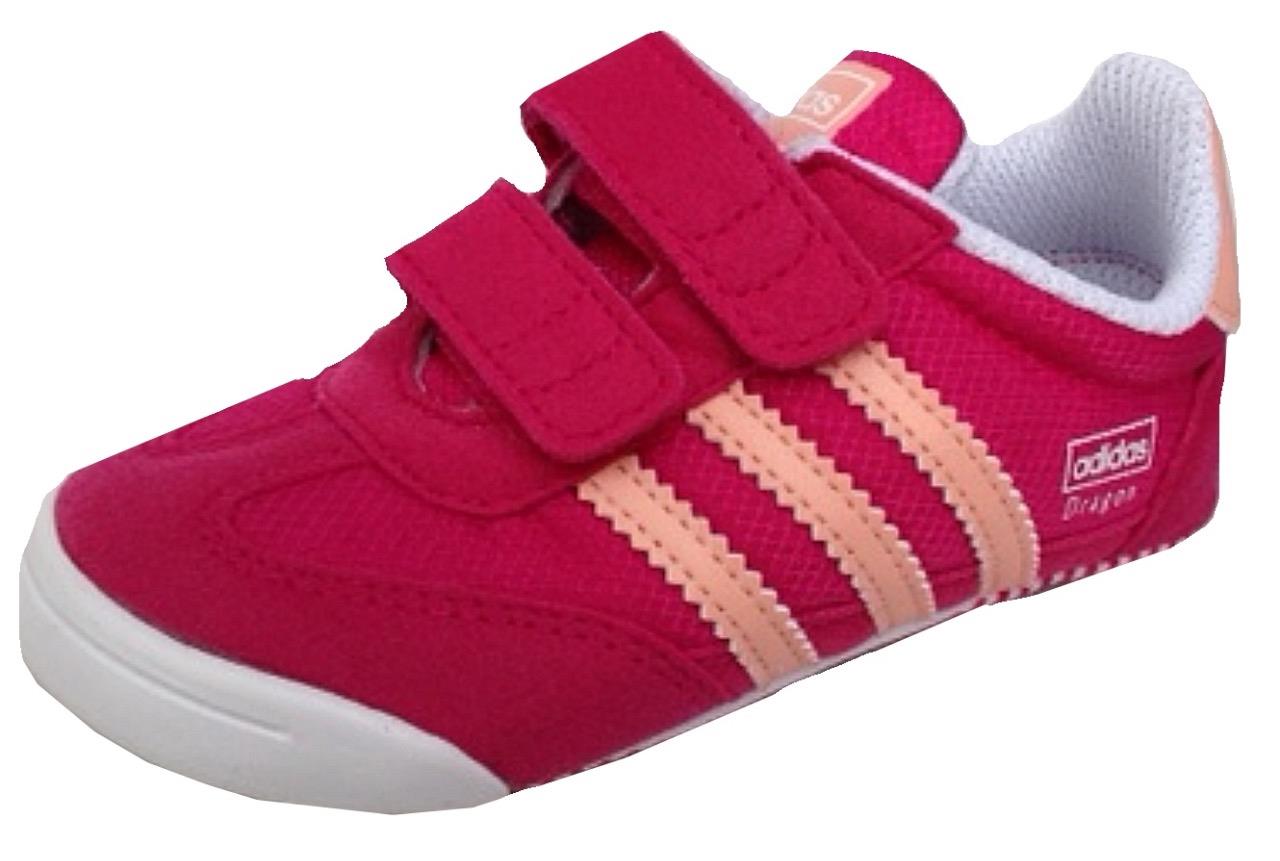 Adidas Dragon L2W Baby crib shoes first shoes M19262 RASPBERRY 35k infants eBay