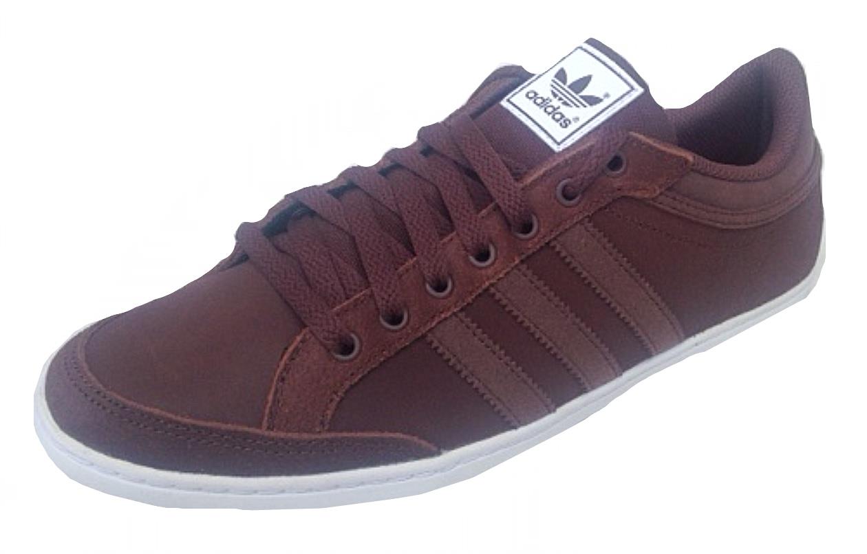 mens adidas brown trainers