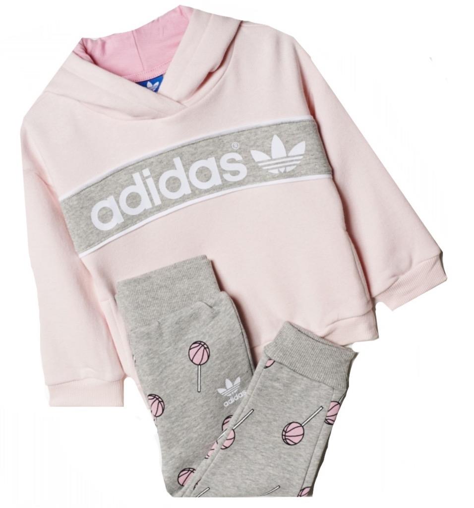 Adidas Infant GIRLS BBALL HFL Full Tracksuit/Jogsuit AI9986 PINK 6-9,9