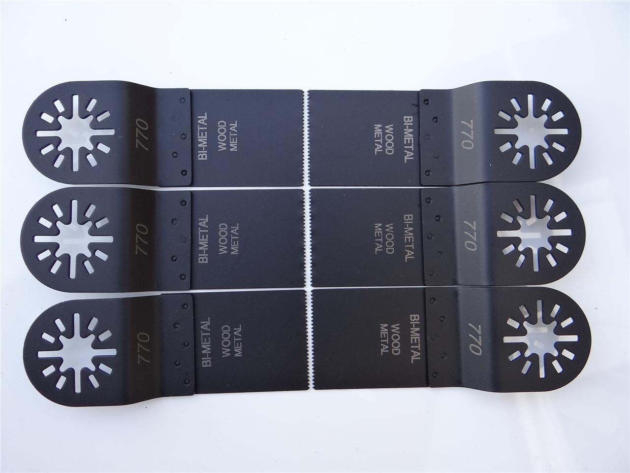 Oscillating Saw Blades BiMetal Multi Fit Compatible to Fein Dremel