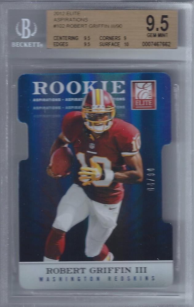 2012-Robert-Griffin-III-Elite-Aspirations-RC-BGS-9-5-w-10-sub-Only-90-made