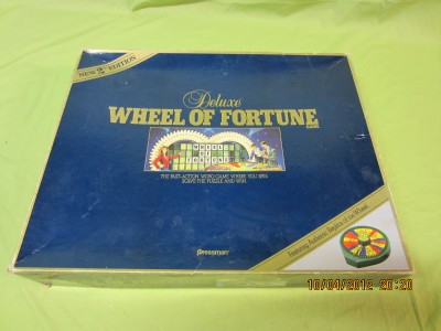 fortune 1986 deluxe 2nd pieces wheel edition game missing could extra shows use