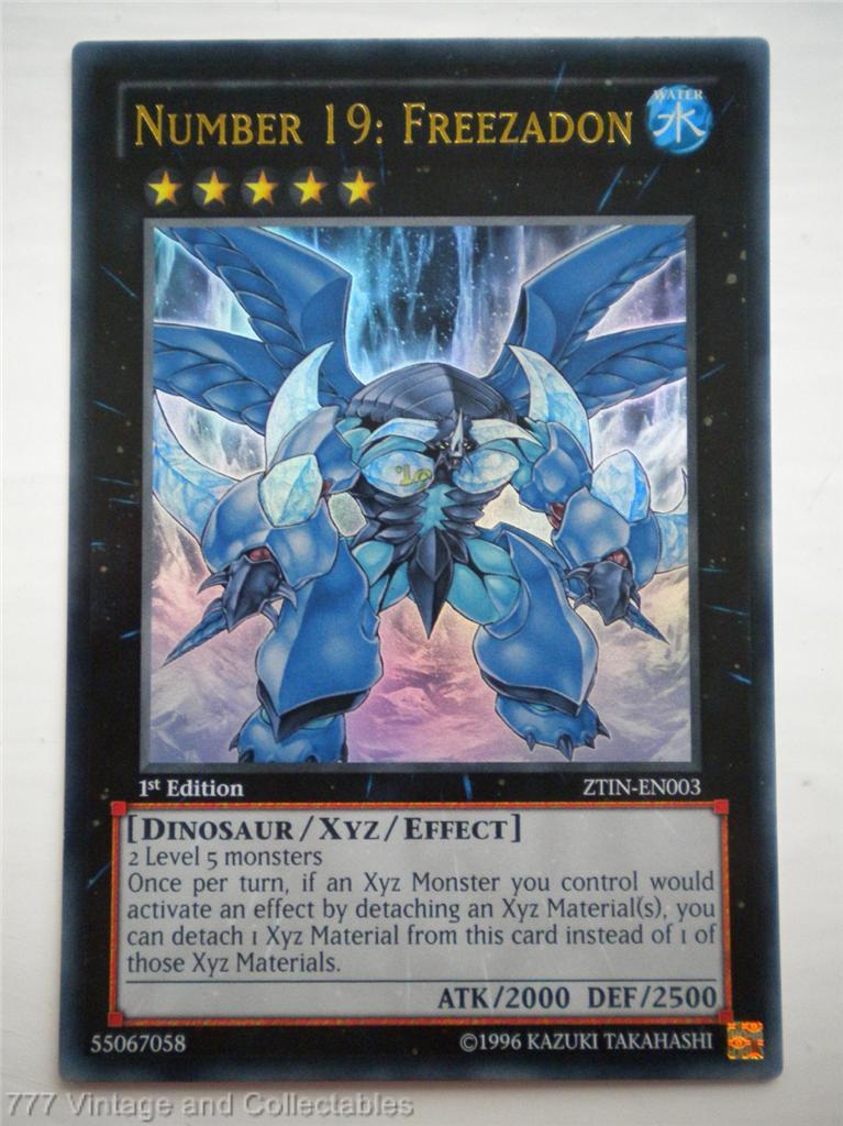 YuGiOh ZEXAL COLLECTION CHOOSE YOUR MINT CARD