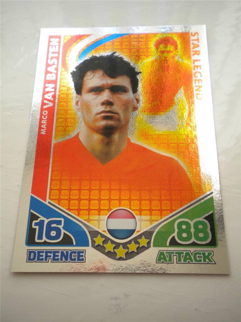 MATCH ATTAX WORLD CUP 2010 STAR LEGEND INTERNATIONAL MASTER & LIMITED EDITION
