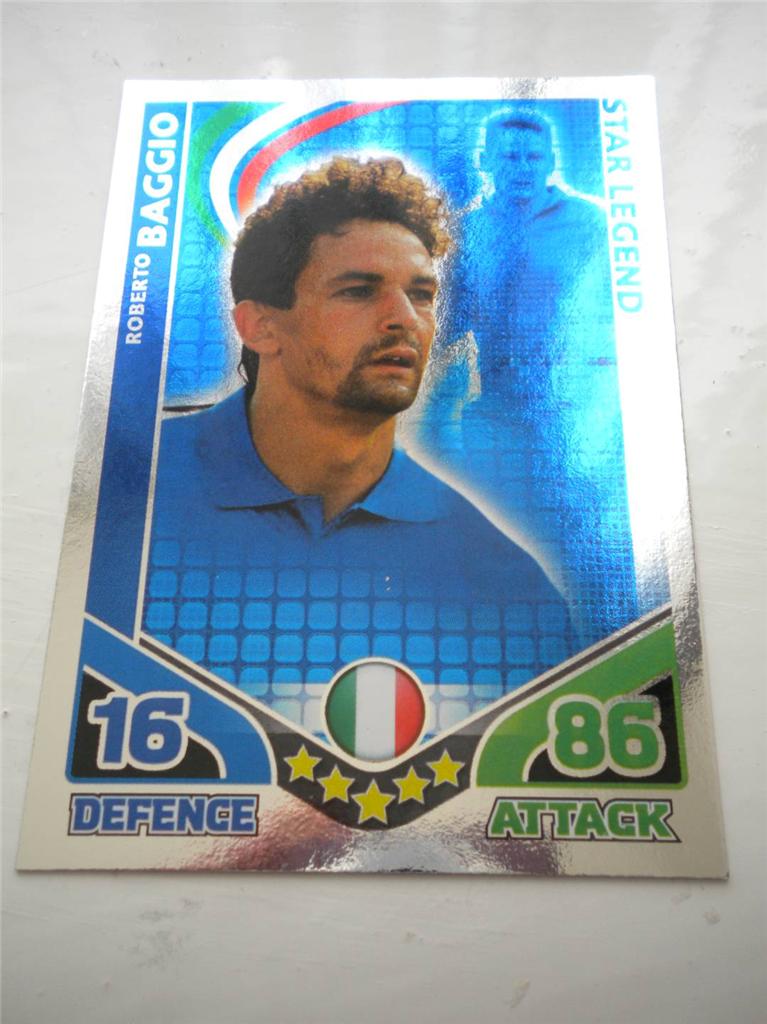 MATCH ATTAX WORLD CUP 2010 STAR LEGEND INTERNATIONAL MASTER & LIMITED EDITION