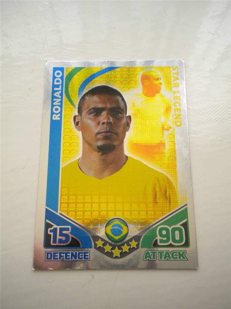 MATCH ATTAX WORLD CUP 2010 STAR LEGEND INTERNATIONAL MASTER & LIMITED EDITION