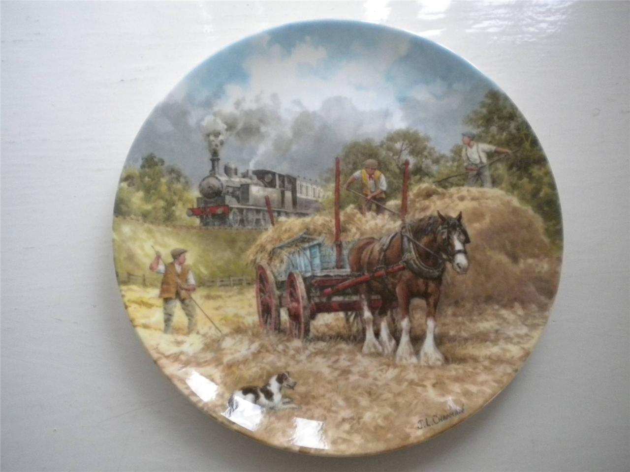 WEDGWOOD 'COUNTRY CONNECTIONS' LIMITED EDITION COLLECTOR PLATES by JOHN