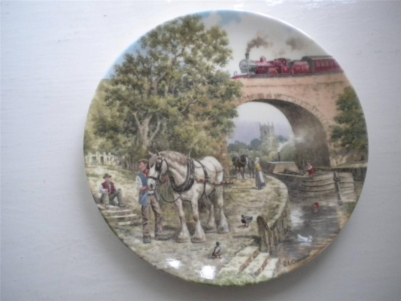 WEDGWOOD 'COUNTRY CONNECTIONS' LIMITED EDITION COLLECTOR PLATES by JOHN