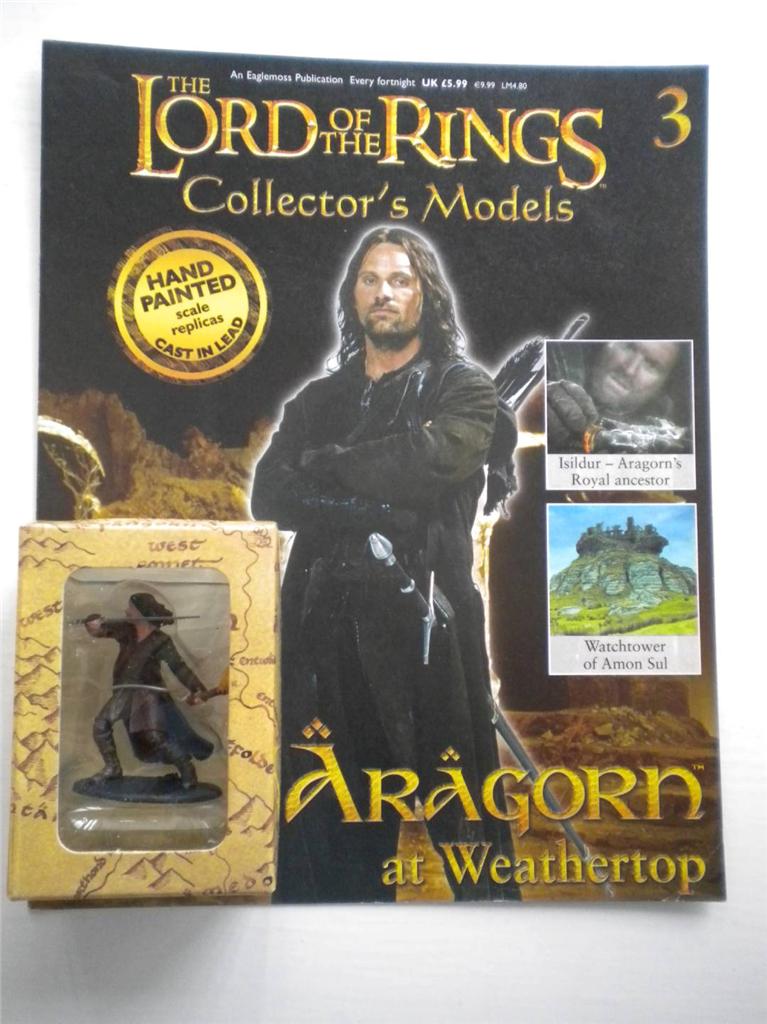 lord of the rings collector's set of 30 figures