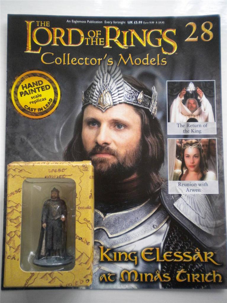 lord of the rings collector's set of 30 figures