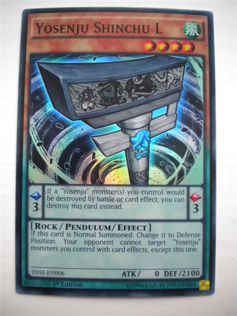 YUGIOH THE SECRET FORCES SECRET RARE / SUPER RARE THSF CARDS MINT 1st EDITION eBay
