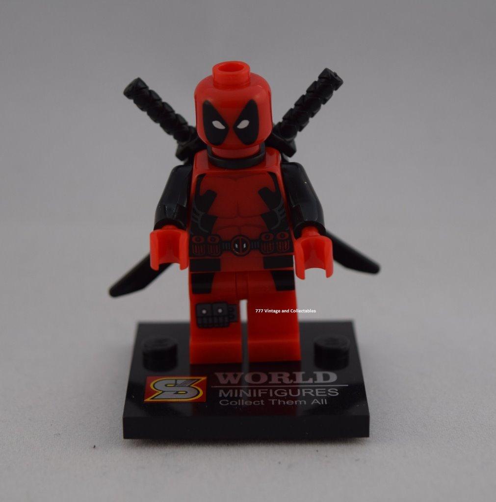 lego dc custom minifigures