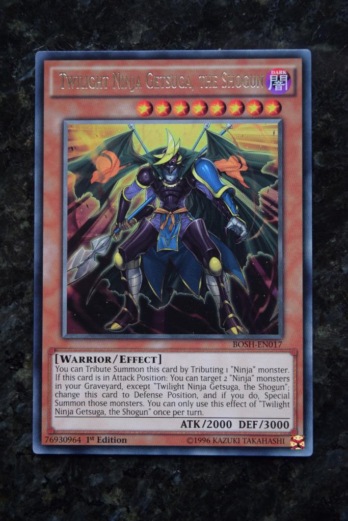 YuGiOh BREAKERS OF SHADOW BOSH SECRET, ULTRA, SUPER, RARE & SHORT PRINT