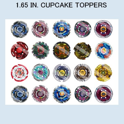 Edible 1.5 in. 1.65 in. 1.75 in. 2 in. Cupcake Cookie ...