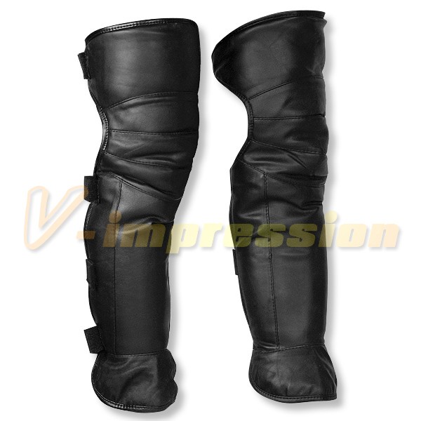 Motorcycle Biker Gear Half Chaps Gaiter Legging Leg Warm Warmer Cover