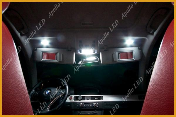 2x White 6441 LED Replace Bulbs Car Vanity Mirror Lights Sun Visor Lamp #22