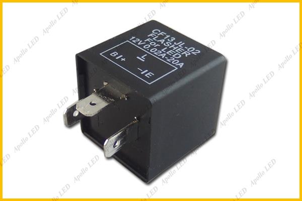 1pc Cf13 Ep34 3 Pin Led Flasher Relay For Car Turn Signal
