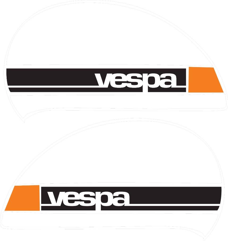 Fits Vespa PX Side Panels Only Vespa Side panels Sticker Kit Scooter
