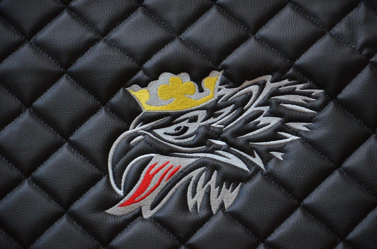 ECO LEATHER ENGINE COVER AND FLOOR MATS FOR SCANIA 0509 MANUAL