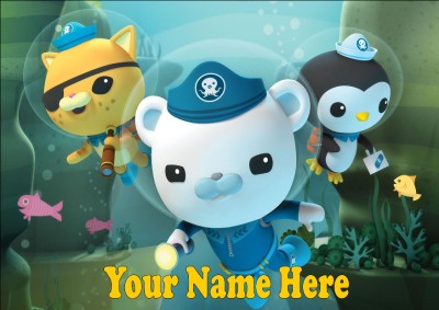 Personalised A4 Octonauts Placemat | eBay