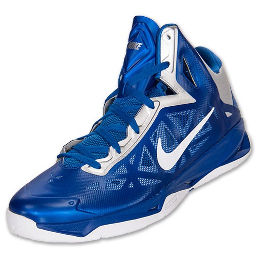 men royal blue basketball shoes