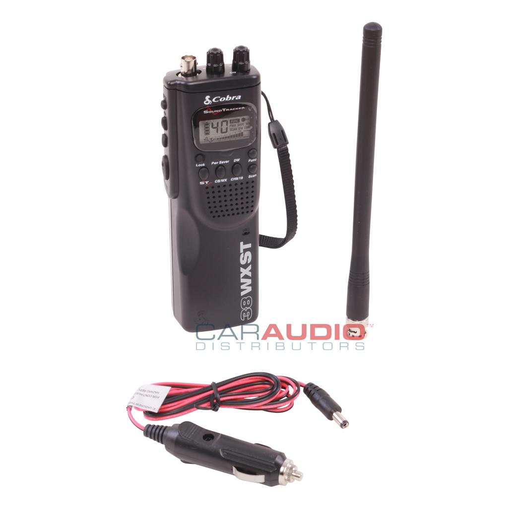 NEW COBRA HH 38 WX ST HAND HELD 40 CH CB RADIO W/10 WEATHER CHANNELS