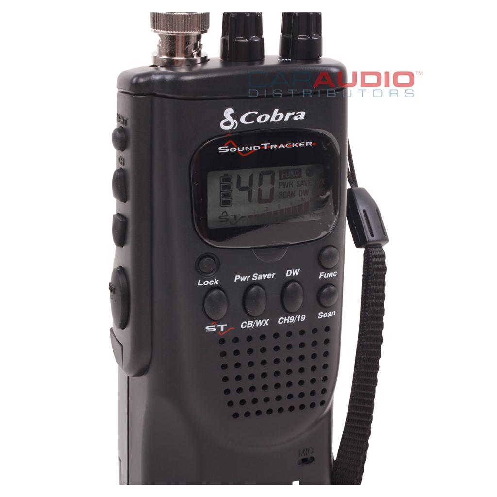 NEW COBRA HH 38 WX ST HAND HELD 40 CH CB RADIO W/10 WEATHER CHANNELS