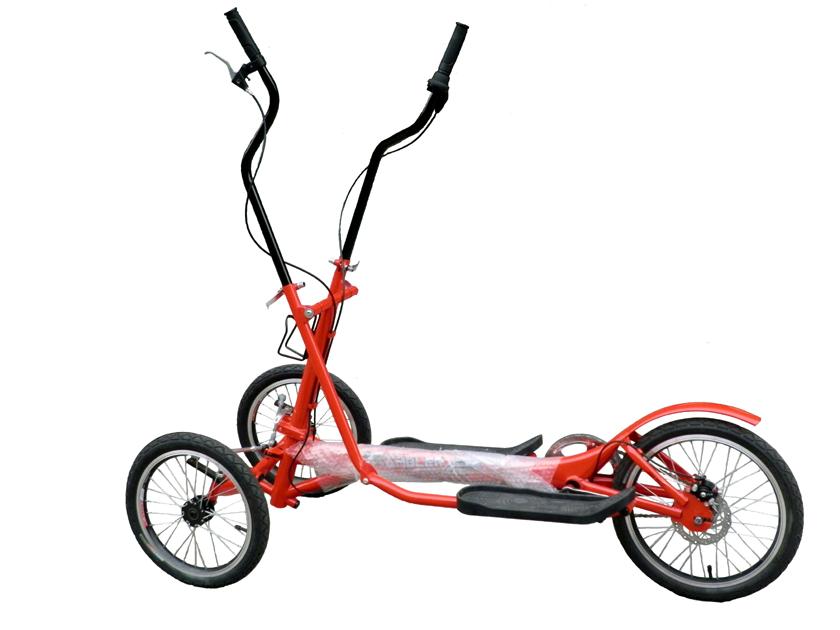 exercise bike red