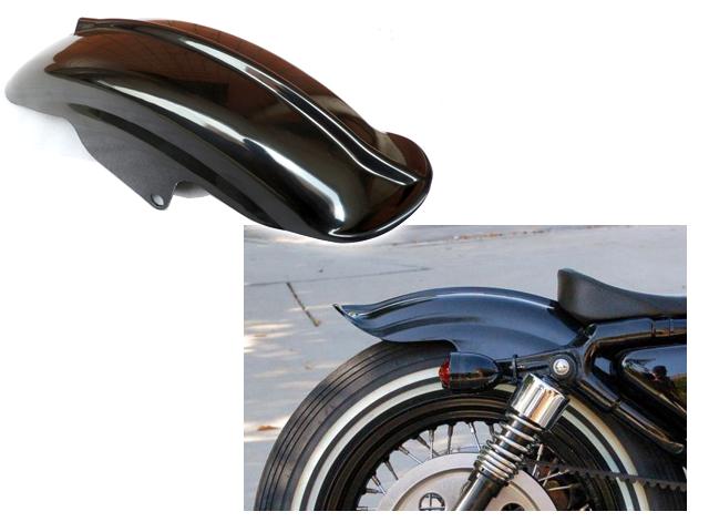 Rear Fender For Harley Sportster XL Solo Cafe Racer Bobber Chopper