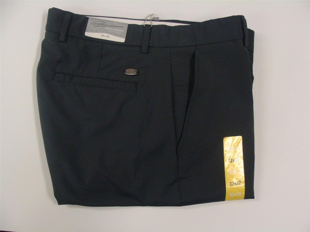 Greg Norman Men's Technical Performance Gripper Waist Golf Pants