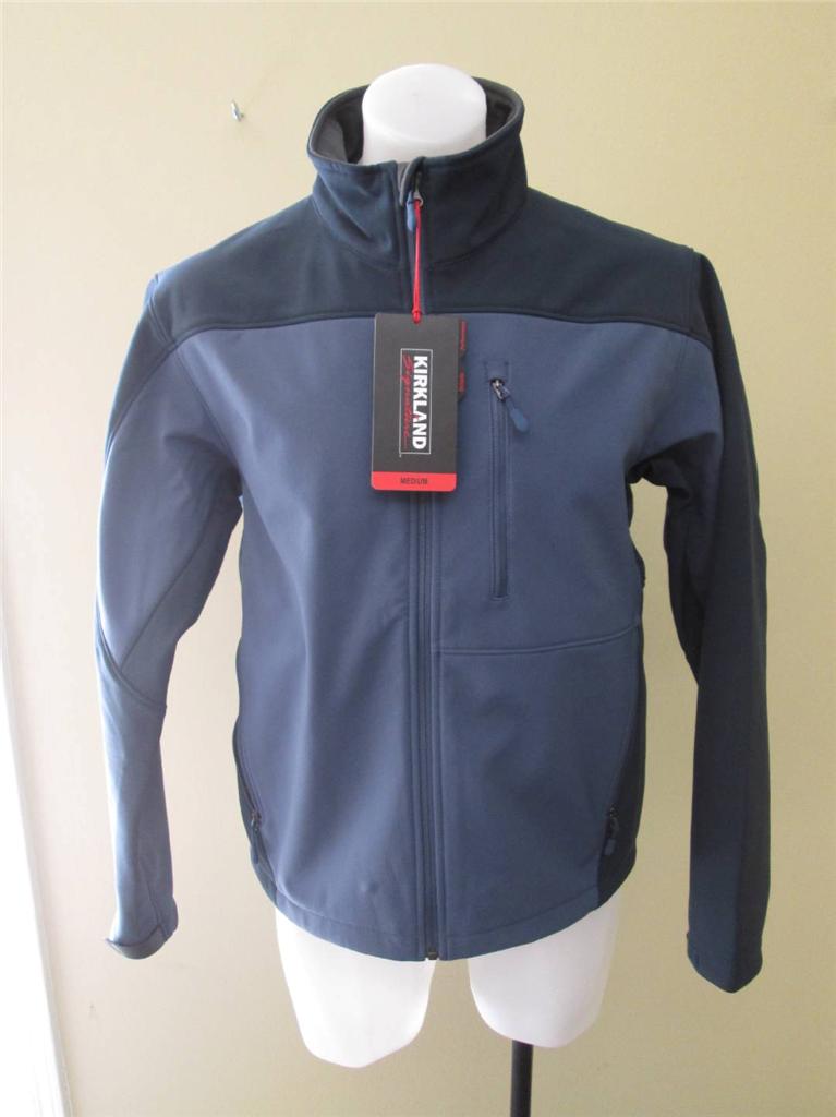 Kirkland Signature Men's 4Way Stretch Weatherproof Soft Shell Jacket