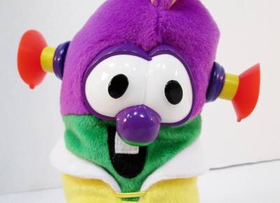 veggietales larryboy plush
