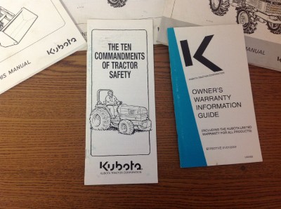 kubota tractor l4150 manual