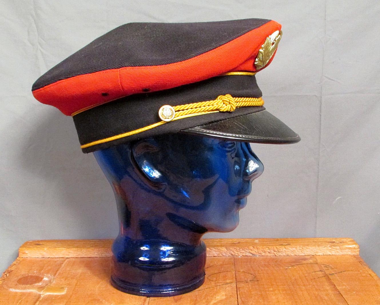 Vintage 1940s Hempfield H.S. Marching Band Leaders Uniform Majors Cap