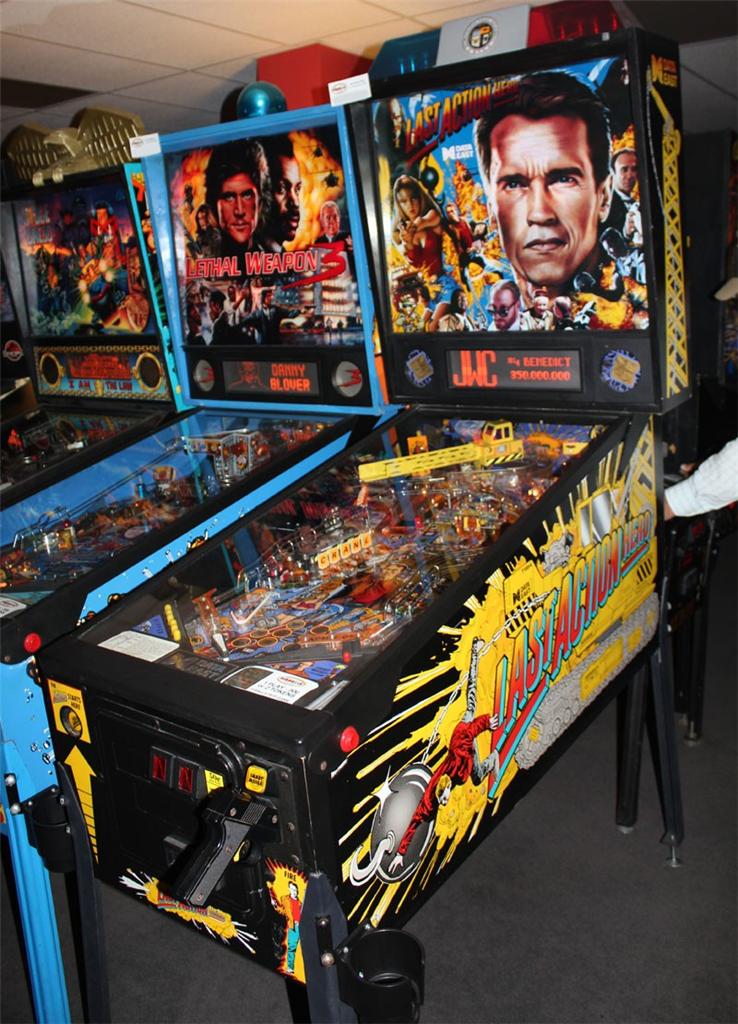 LAST ACTION HERO Pinball Machine Data East 1993 "Did Somebody Say