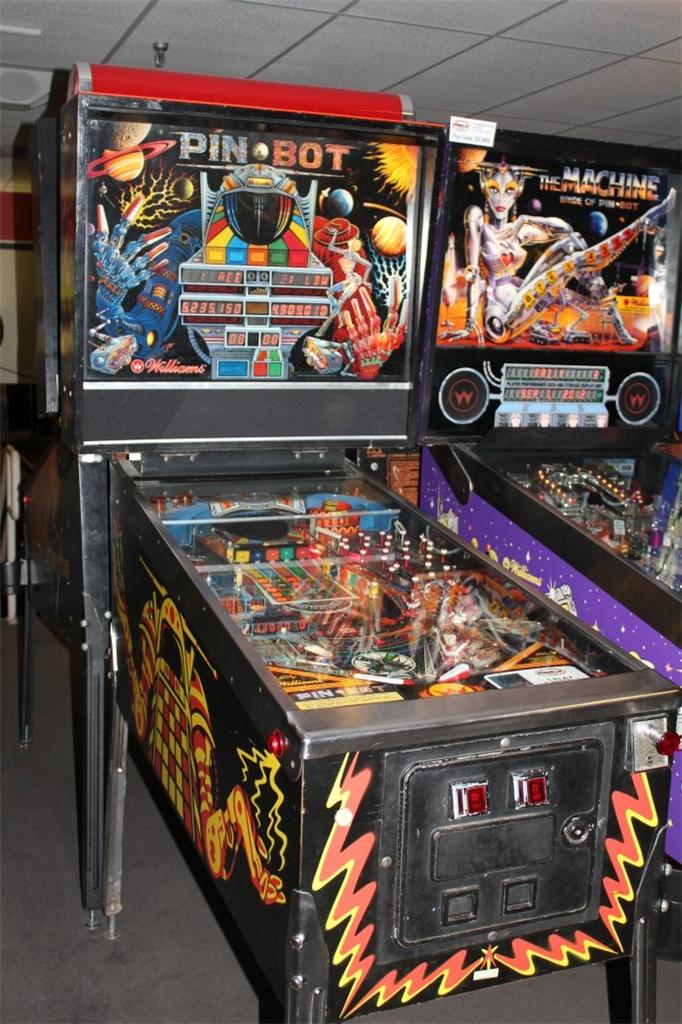 PINBOT Pinball Machine Williams 1986 "PINBOT" eBay