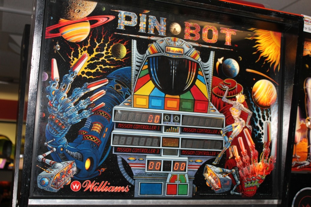 PINBOT Pinball Machine Williams 1986 "PINBOT" eBay