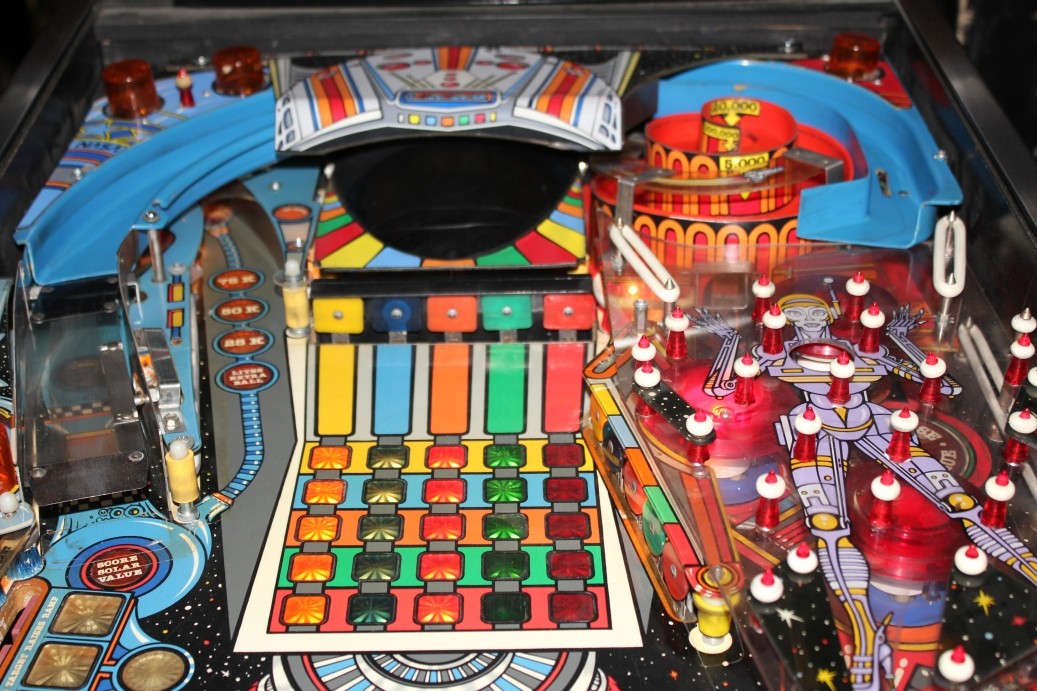 PINBOT Pinball Machine Williams 1986 "PINBOT" eBay