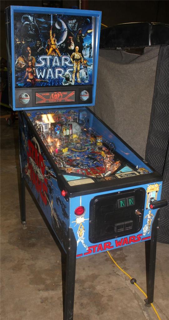 STAR WARS PINBALL MACHINE Data East 1992 Excellent Condition!! eBay