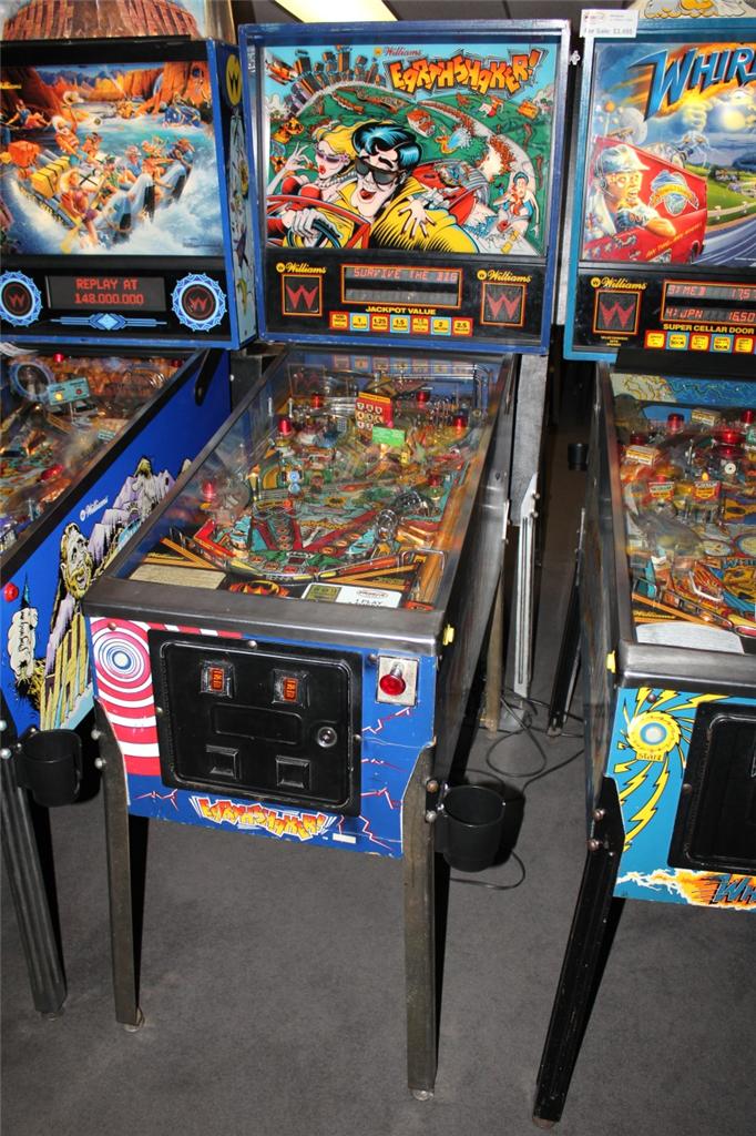 EARTHSHAKER pinball machine Williams 1989 Don't get shaken up