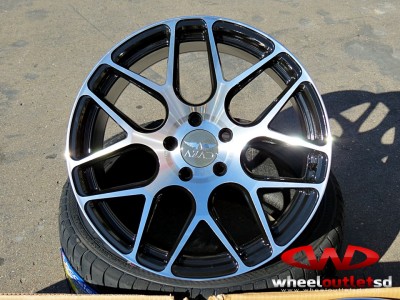 New 18 Inch Staggered Azad Mesh Style Wheel W Machine